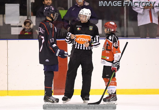 2016-11-05 Hockey Milano Rossoblu U14-Valpellice Verde (3-4)